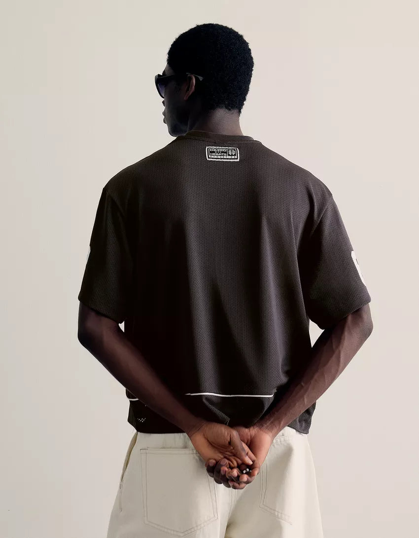 T-shirt manches courtes mesh imprimé