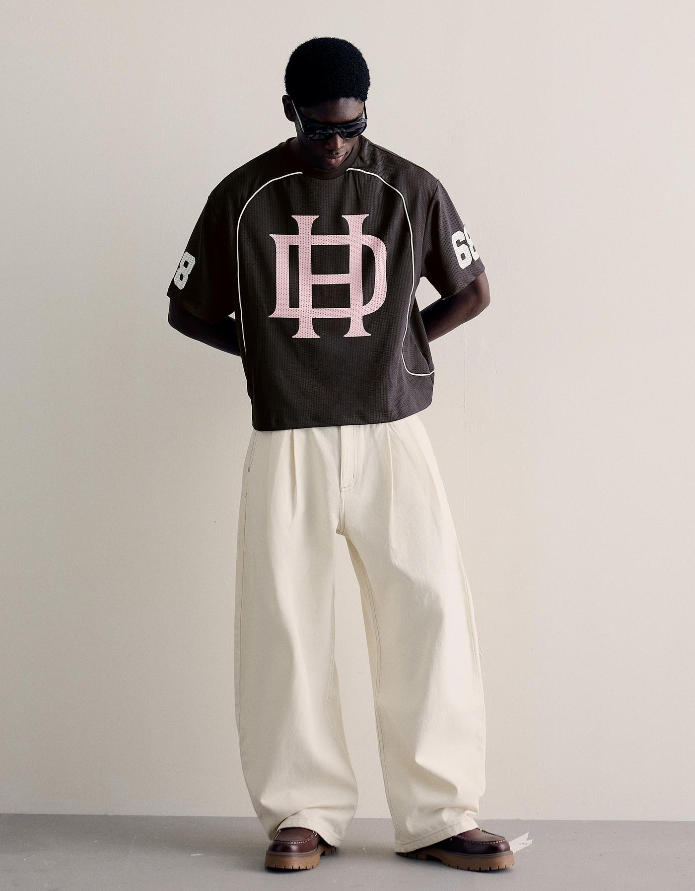 T-shirt manches courtes mesh imprimé